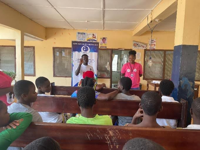 Empowerment of young girls...young people in SRHR in Ghana.